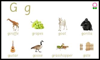 ABC Alphabets Kids Vocabulary captura de pantalla 2