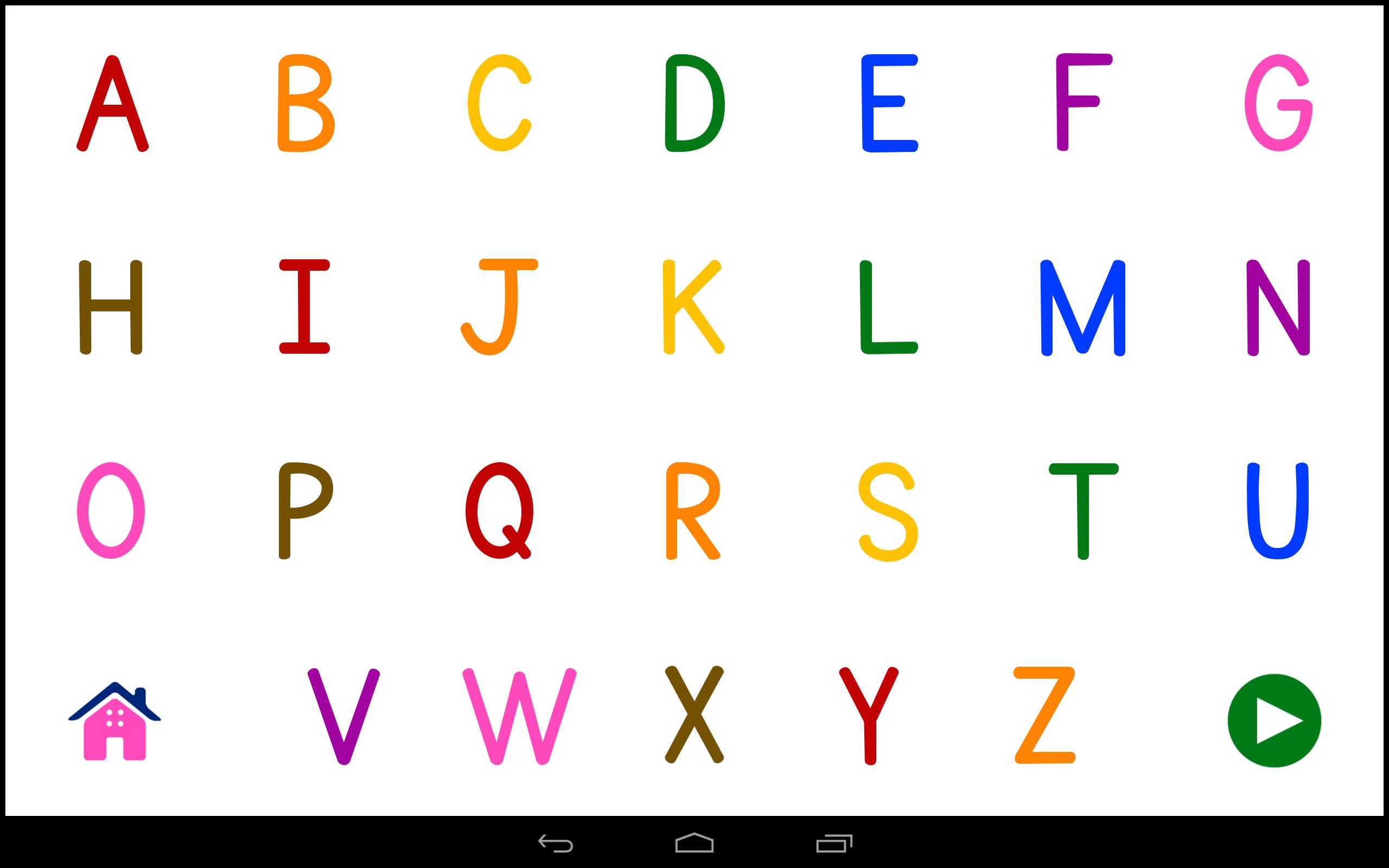 Abc Alphabets Vocabulary And Words Learning For Kids For Android Apk