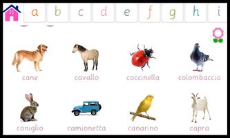 Alfabeto e vocabolario capture d'écran 2
