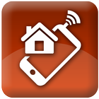 Smart home remote control icon