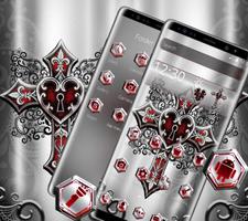 Holly Red Cross Theme syot layar 2