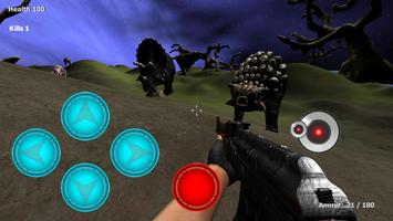 Dinosaur Hunter Rampage FPS capture d'écran 3