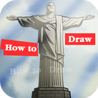 How to Draw Christ Redeemer icône