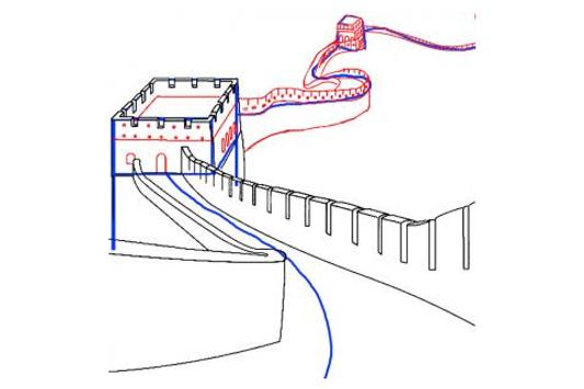 How To Draw Great Wall China For Android Apk Download