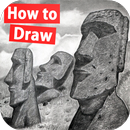 How to Draw Moai Statues APK