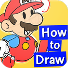 How to draw Mariko icon