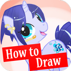 How to draw Pony icon