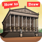How to Draw Temple Of Artemis icon