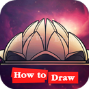 How to Draw the Lotus Temple APK