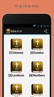 Bible KJV Free audio โปสเตอร์