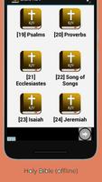 برنامه‌نما Bible KJV Free audio عکس از صفحه