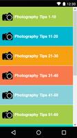 برنامه‌نما 100 Beginner Photography Tips عکس از صفحه