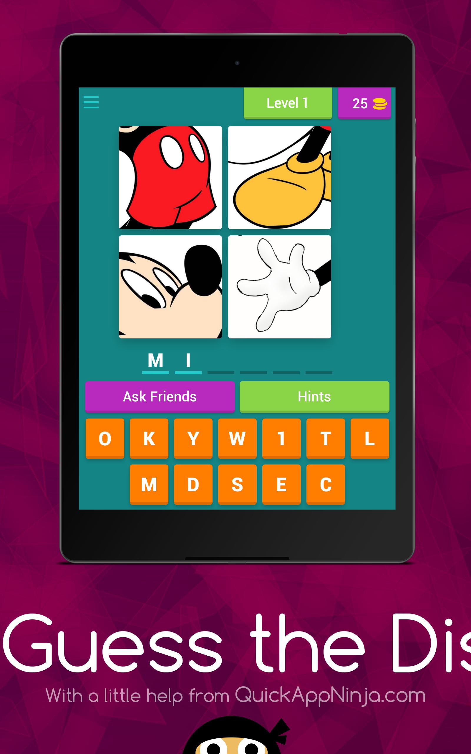 Guess the Disney Character APK for Android Download