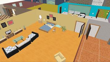 Design Home 3D Interior Planer پوسٹر