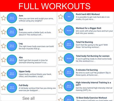 Home Workouts No Equipment For Android Apk Download