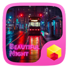 Beautiful Night 3D Launcher Theme icon