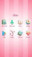 برنامه‌نما Perfect Love 3D Launcher Theme عکس از صفحه