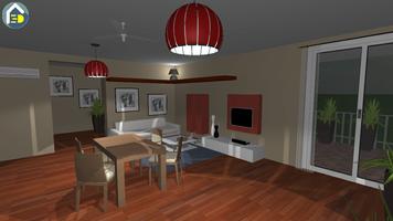 Home 3D постер