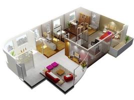 Home Design 3D Affiche