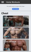 ManFit Bodybuilding Workout Home with No Equipment Affiche
