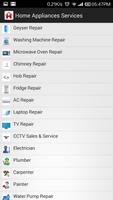 Home Appliances Service Repair screenshot 1