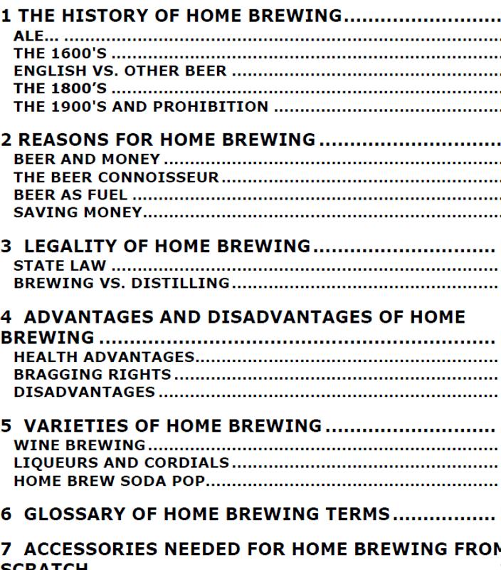 home brew journal for