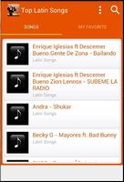 Top Latin Songs screenshot 1