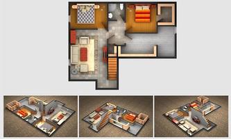 3D Home Design Layouts capture d'écran 2