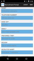 Recruitment Portal capture d'écran 1