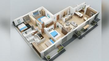 Desain Rumah 3D اسکرین شاٹ 2