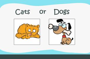 Cat and Dog Coloring Book Kid capture d'écran 1