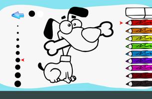 Cat and Dog Coloring Book Kid captura de pantalla 3