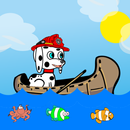Paw Puppy Kids Fishing Game APK