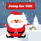 Santa Jump for Christmas Gift icono