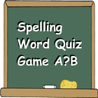 Spelling Word Quiz Game Kid icône