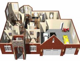 برنامه‌نما 3D Home Layout Design عکس از صفحه