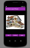 3D Home Layout Plan اسکرین شاٹ 1