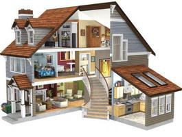 План домашнего 3D-макета скриншот 2