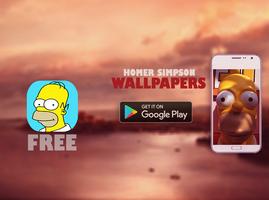 Homer Simpson Wallpaper Affiche