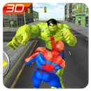 Incredible Monster Hero VS Flying Spider Boy APK