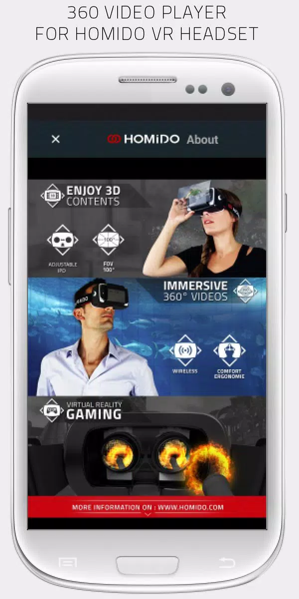 Descarga de APK de 360 VR player by Homido® - Car para Android
