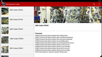 OBD Diagnostic Codes 2016 capture d'écran 1