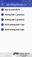 IELTS Writing (Practice + Tips पोस्टर