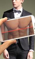 Body Scanner Clothes Real Virtual Camera Prank App Affiche