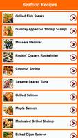 Seafood Recipes Affiche