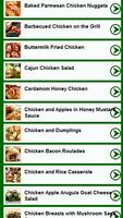 برنامه‌نما Chicken Recipes عکس از صفحه