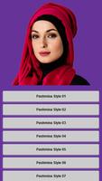Hijab Pashmina الملصق