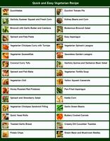 3 Schermata Vegetable Recipes