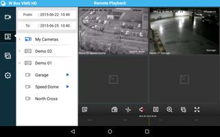 W Box VMS HD captura de pantalla 1