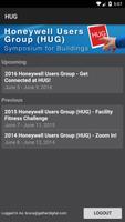 Honeywell Users Group (HUG) पोस्टर